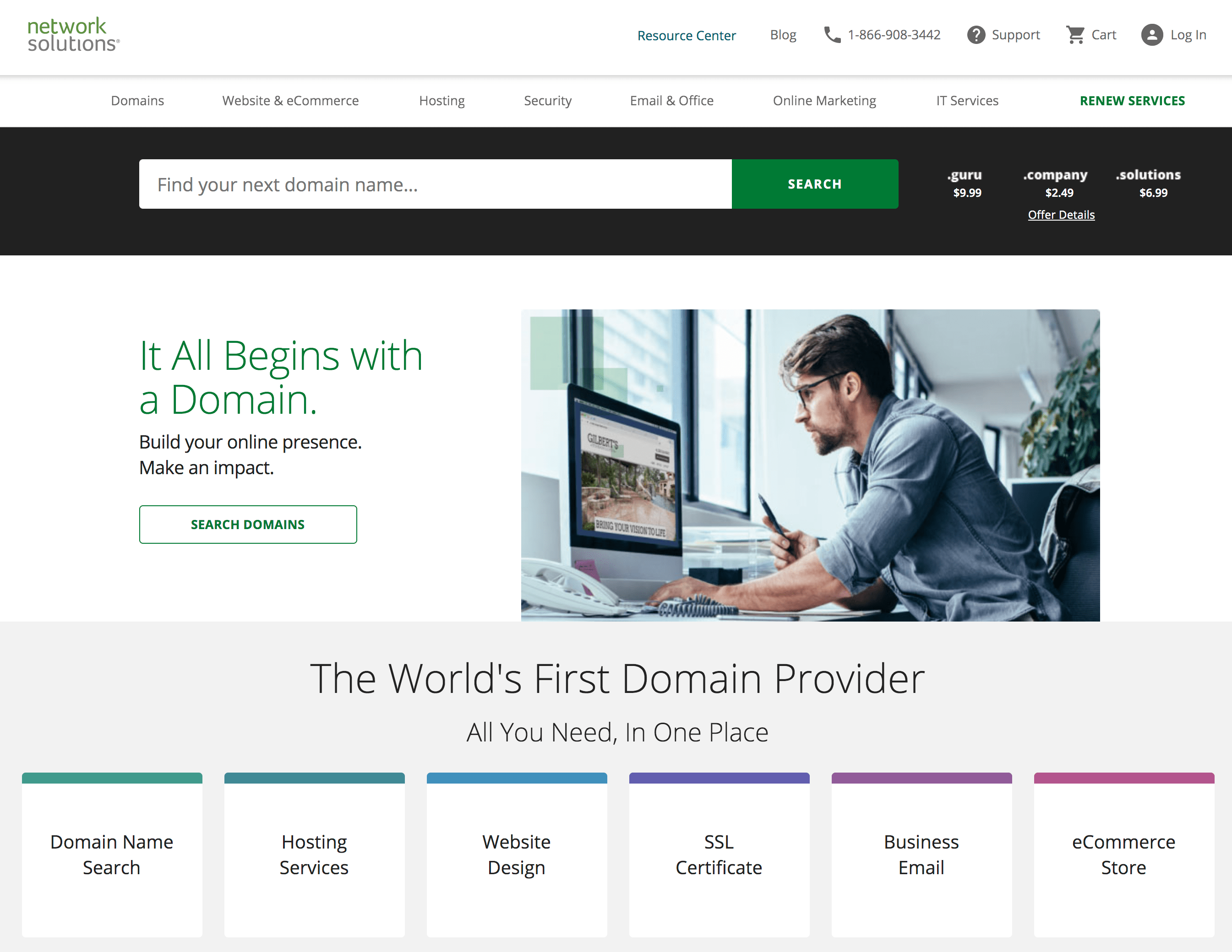 Network Solutions Hosting As Well As Domain Review Best Scheme