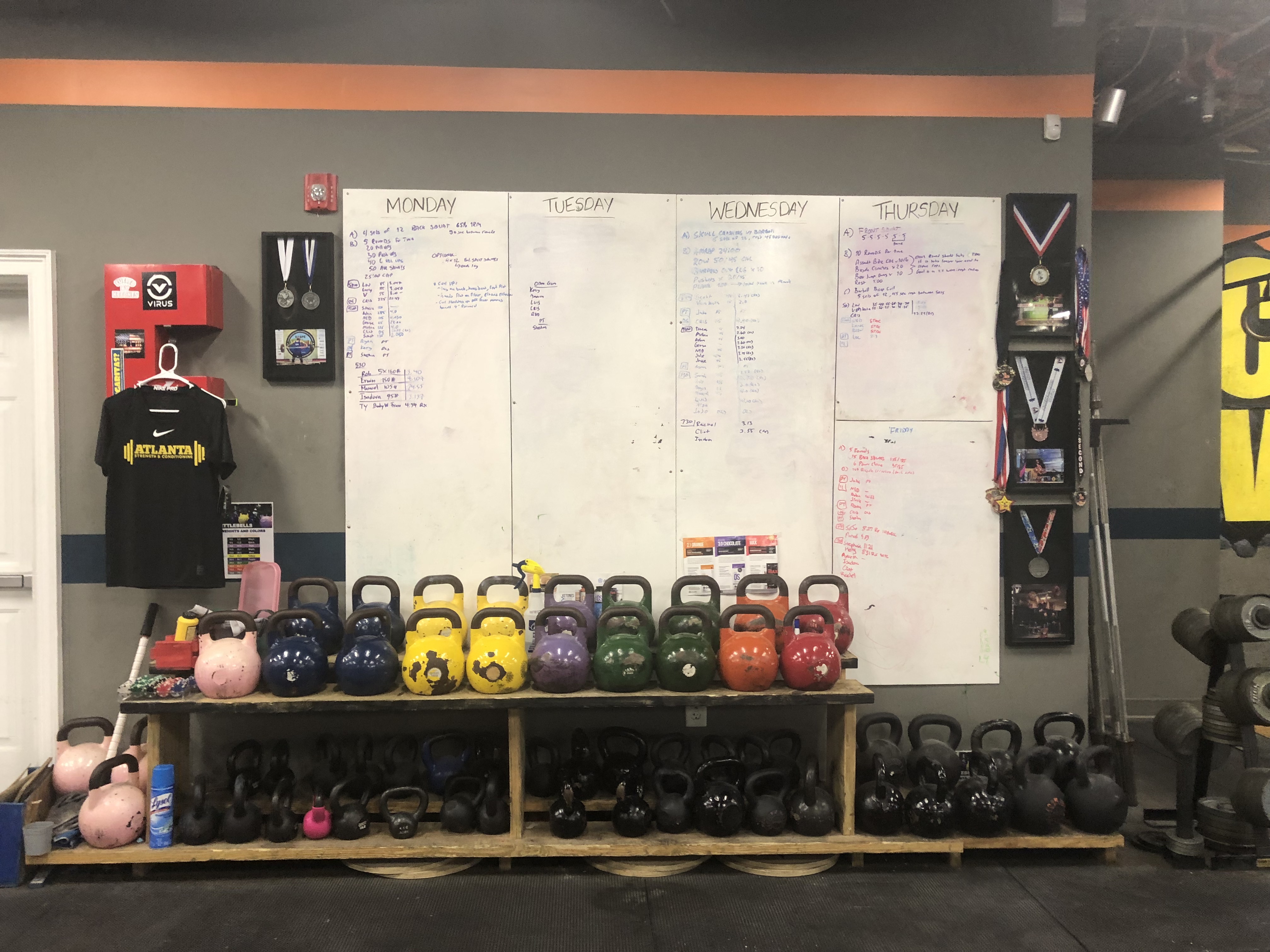 CrossFit Workout at Atlanta Strength & Conditioning Best Self Atlanta