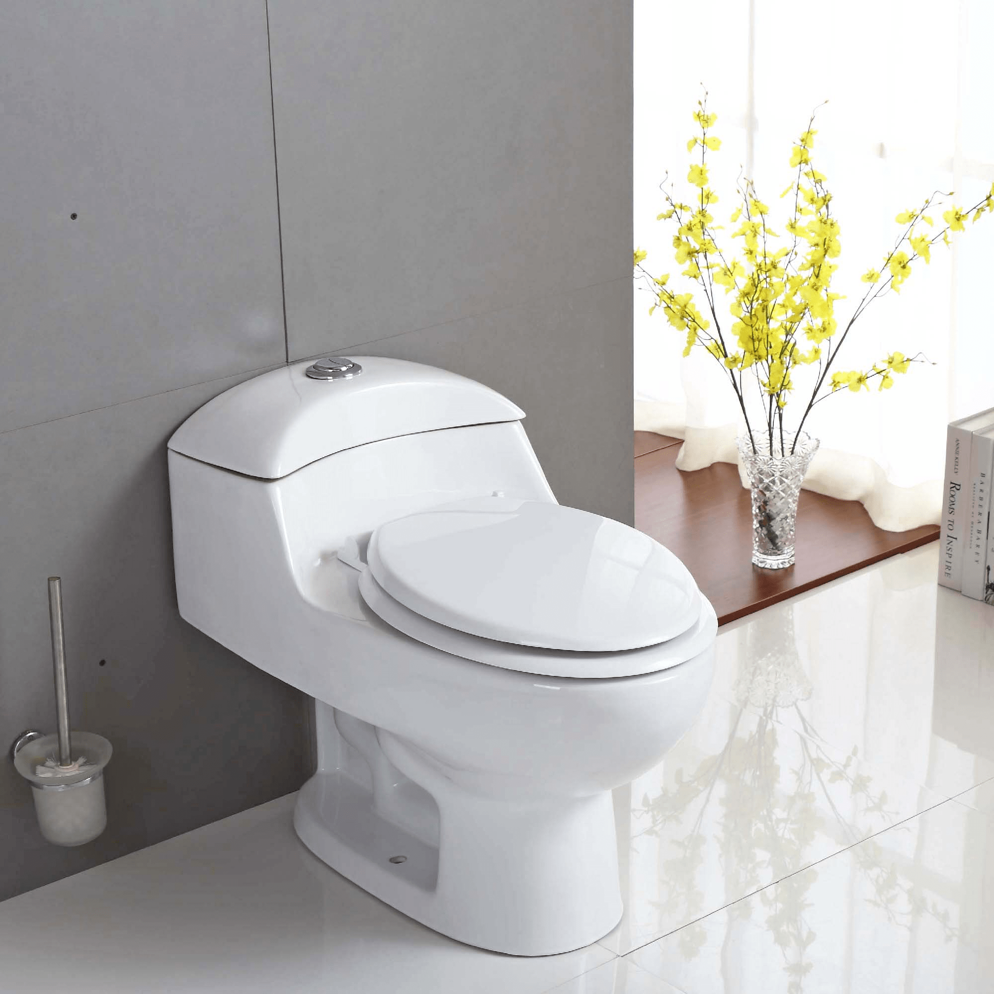 Minixi Self lifting toilet with no cleaning required,nonelectric,self raising toilet,onepiece
