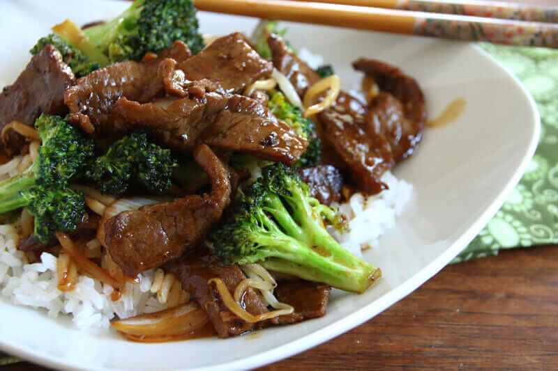 Beef and broccoli in black bean sauce Best Slimming World