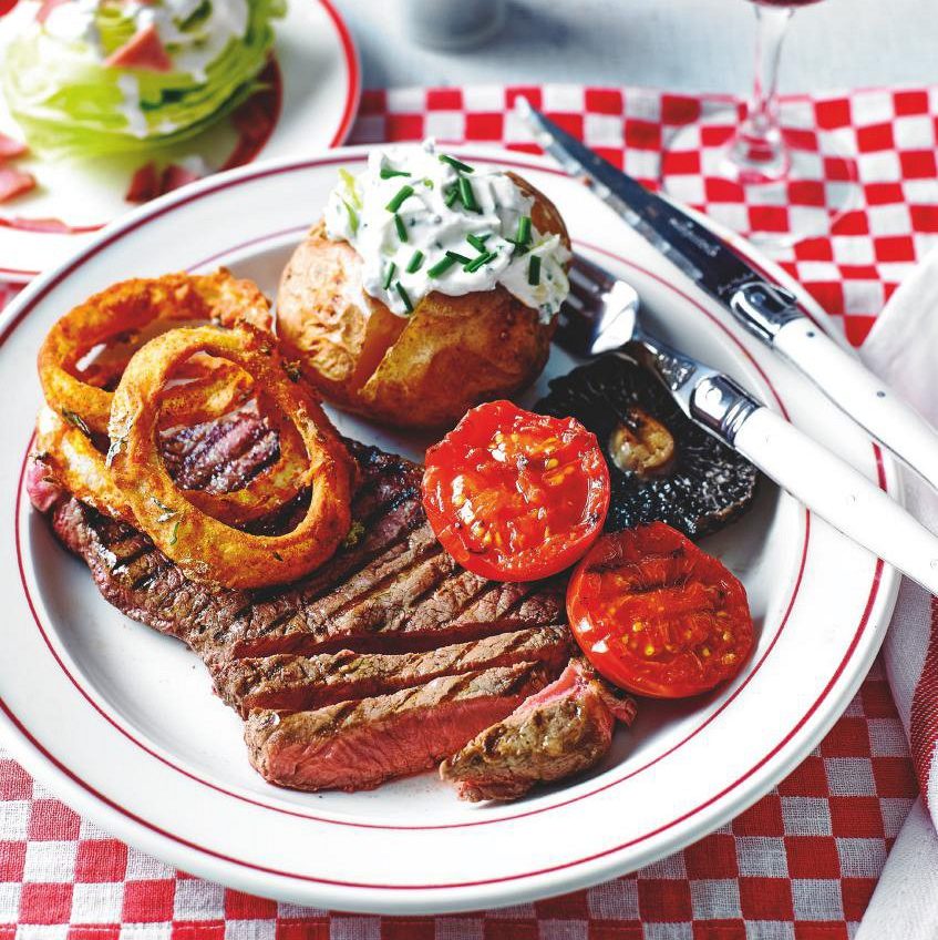 SW recipe Steakhouse platter with all the fixin’s