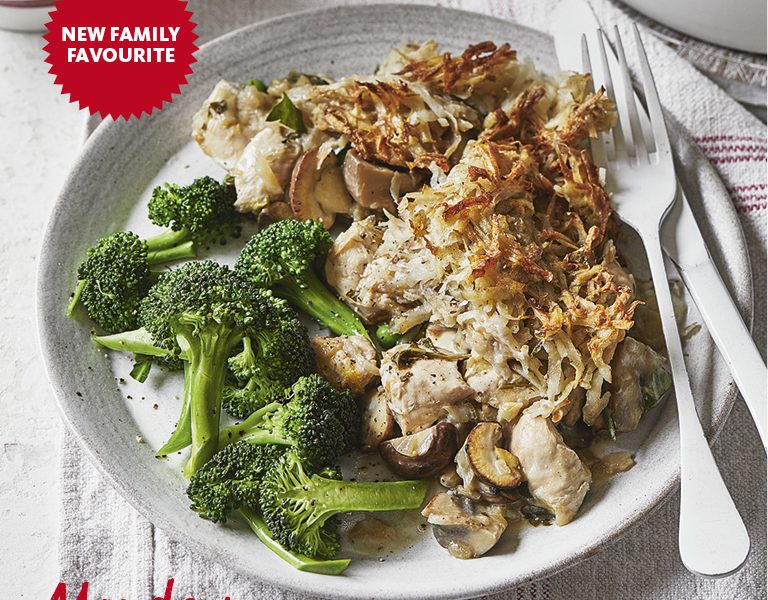 SW recipe Chicken, leek and mushroom bake Best Slimming World