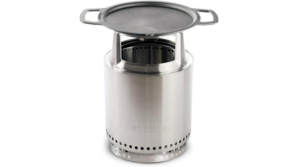 Solo Stove Ranger Griddle Bundle Review Best Small Wood Stoves