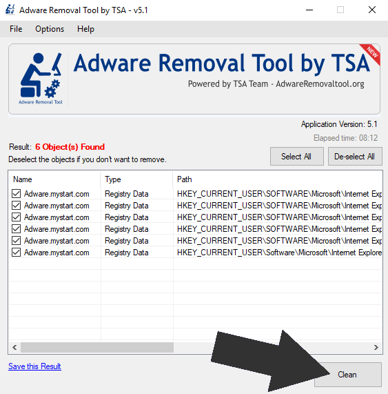 delete adaware