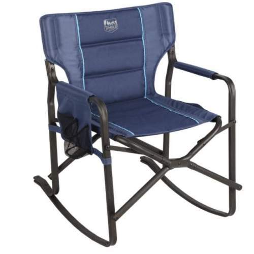 Timber Ridge Acacia Portable Easy Foldable Rocking Director's Camping