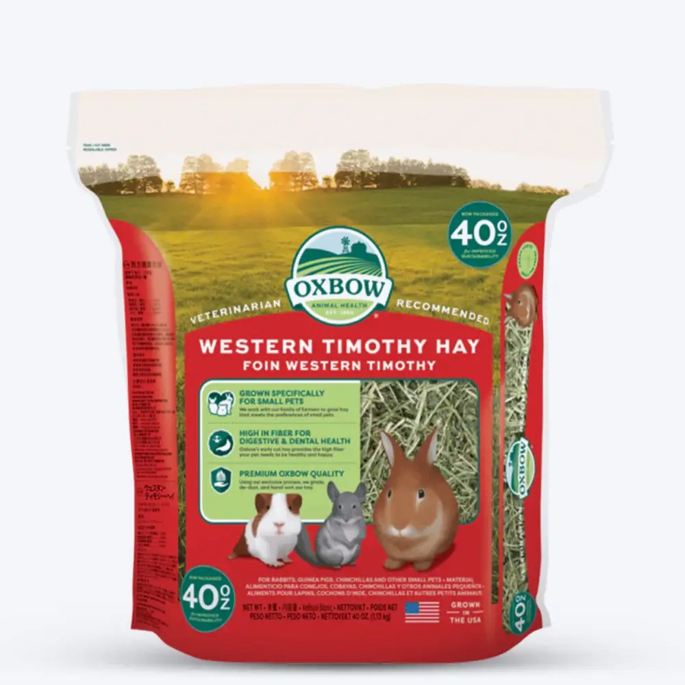 Western Timothy Dry Hay (Grass) For Small Animals Oxbow