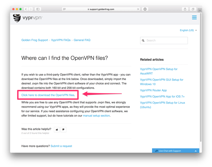 【VyprVPNの使い方】iPhoneでOpenVPNを使う方法 コンフィグファイルのダウンロードからiOS