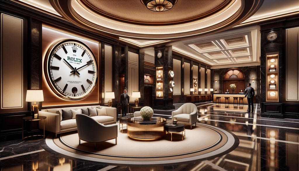 « How Rolex Wall Clocks Are Elevating Luxury in the World's Most