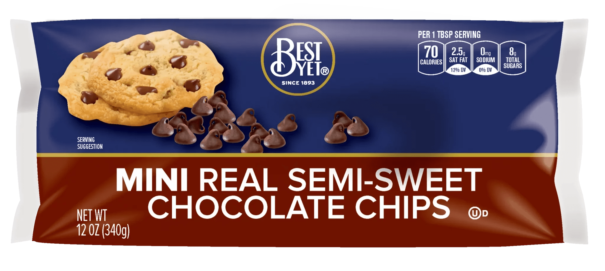Semi Sweet Mini Chocolate Chips Best Yet Brand