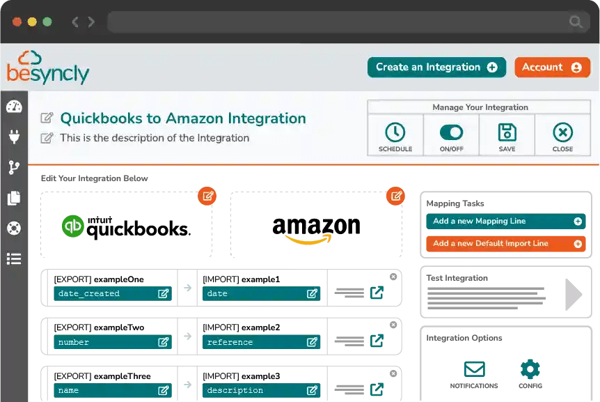 QuickBooks and Amazon Integration Besyncly