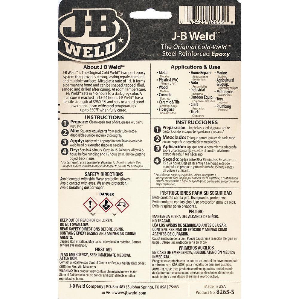 JB WELD Steel Reinforced Epoxy Car Builder Solutions
