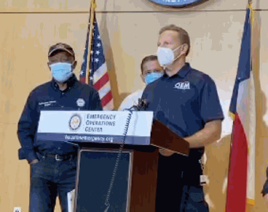 Tropical Depression Beta Houston officials urge residents
