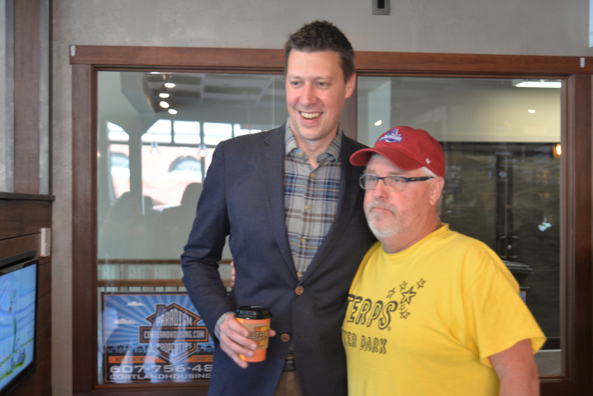 Riley talks jobs in Cortland Cortland Standard