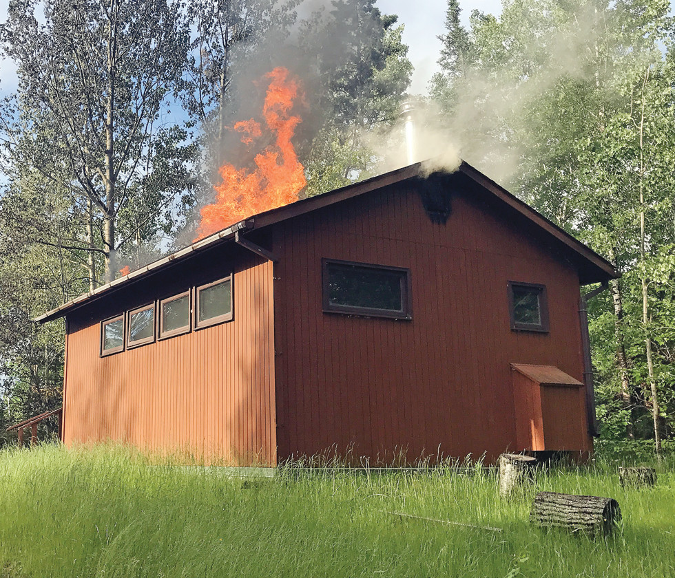 Pike Flowage house destroyed by fire The Timberjay