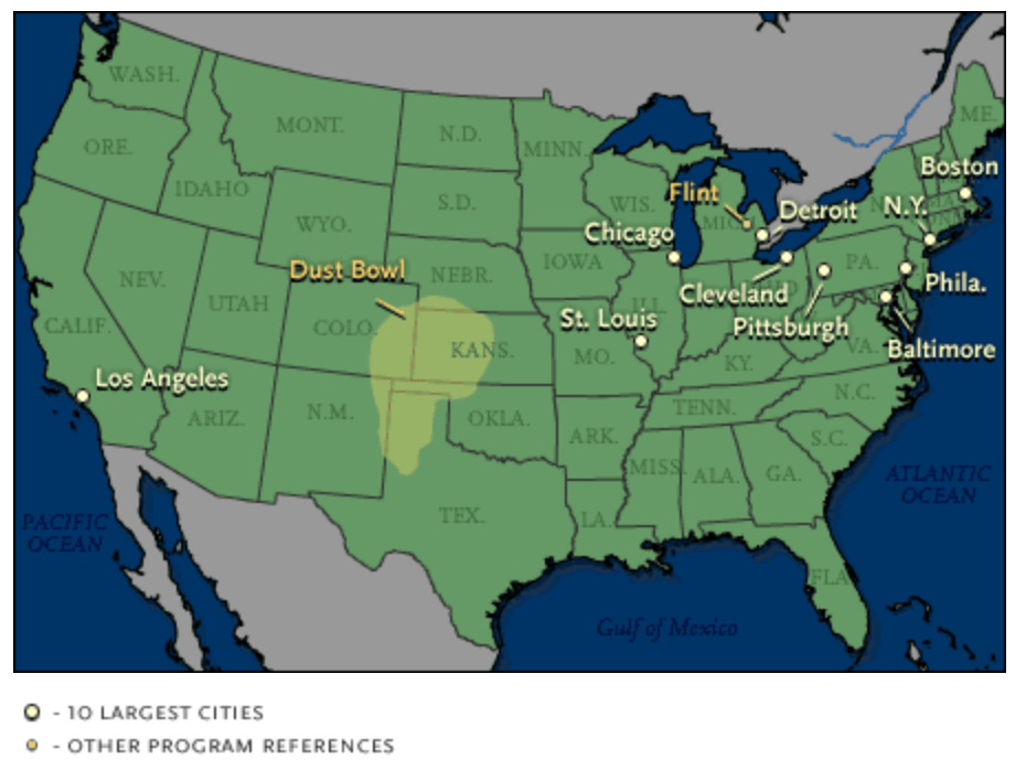 The Dust Bowl (c. 1930-1940) Climate in Arts.