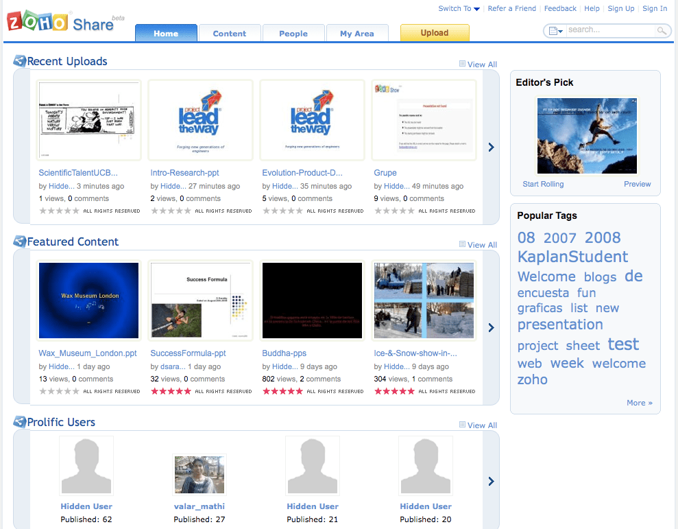 Zoho Brings It All Together With Zoho Share TechCrunch