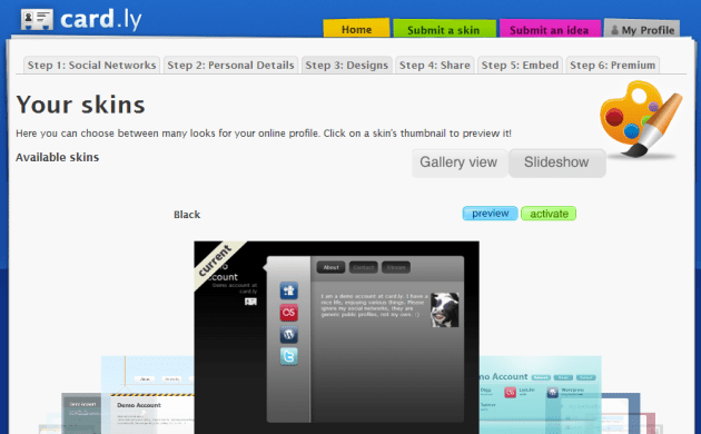Card.ly Lets You Create Cool Online Business Cards In A Matter Of