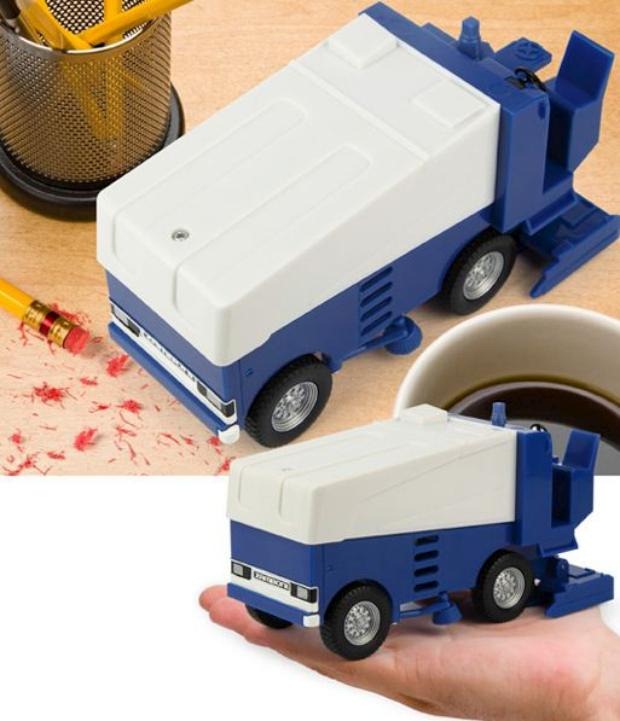 If you’re going to buy a desk vacuum, it might as well be a Zamboni