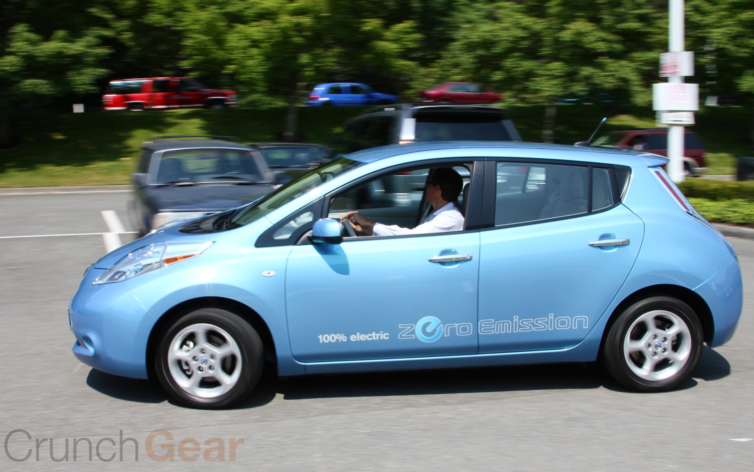 Test Drive Nissan Leaf TechCrunch