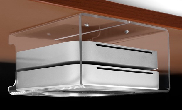 NewerTech Announces NuShelf An Underdesk Mount For Mac Mini Or Time