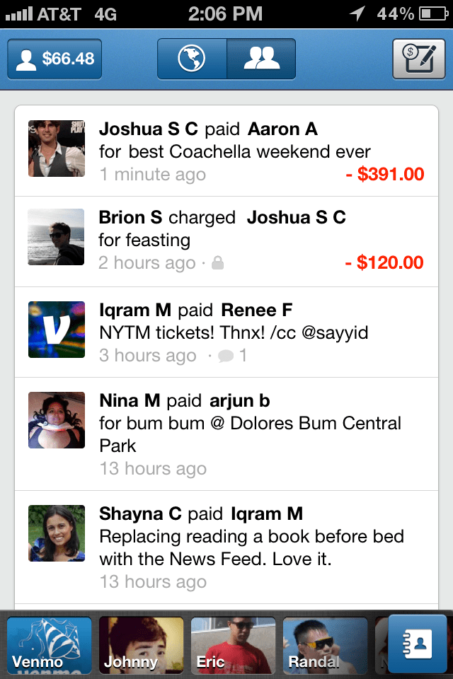 Can Paying Friends Be Fun? Venmo Features “News Feed Of Payments” In