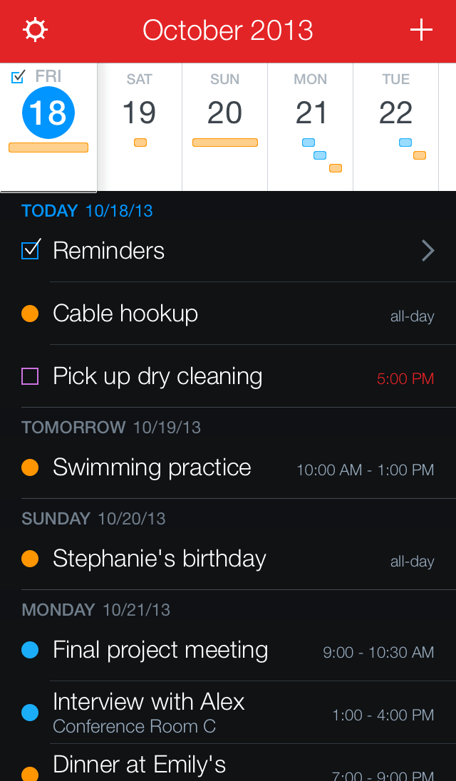 Fantastical 2 Brings Deep Reminders Support, Revamped iOS 7 Look To The