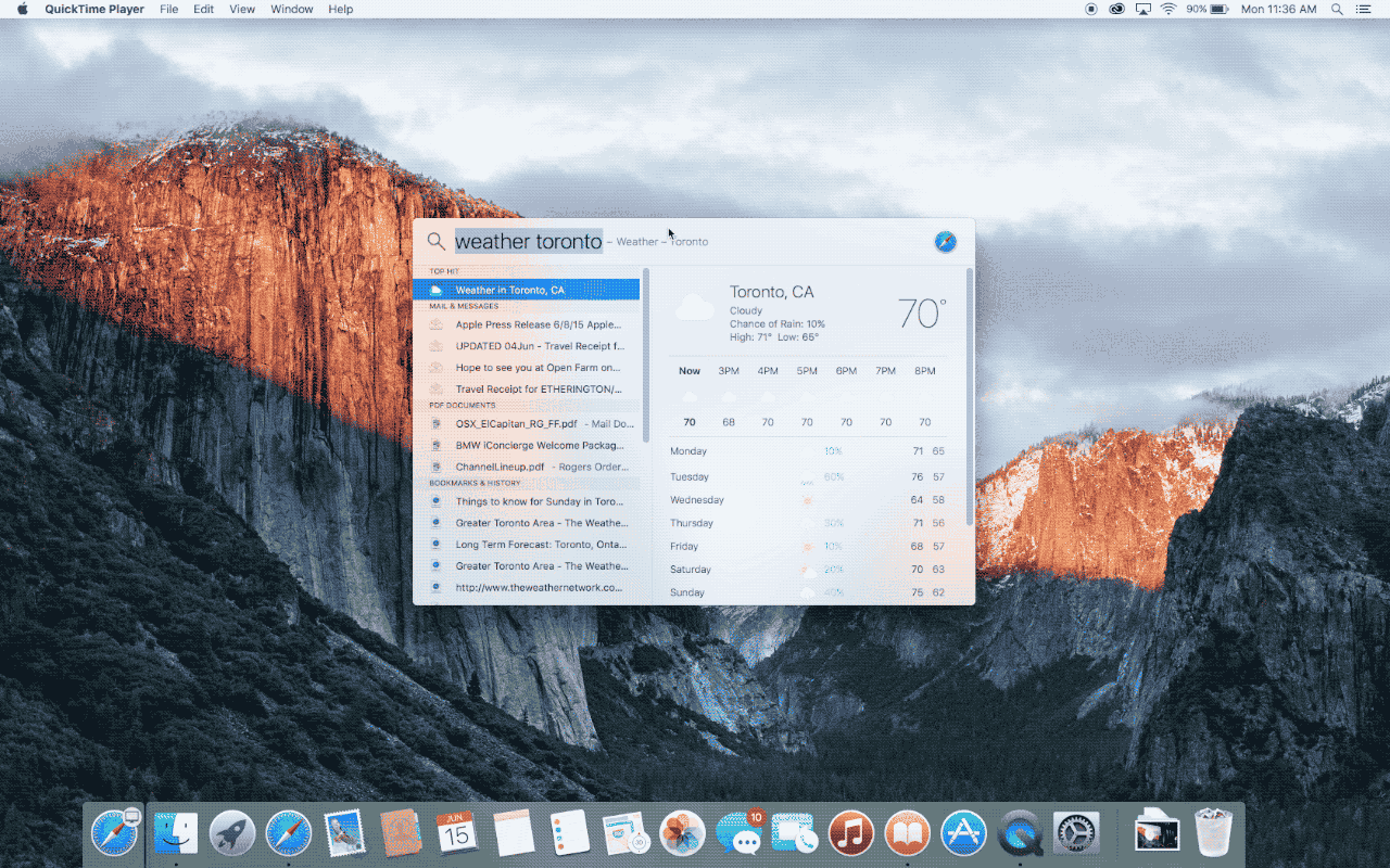 Here’s A First Look At Mac OS X 10.11 El Capitan TechCrunch