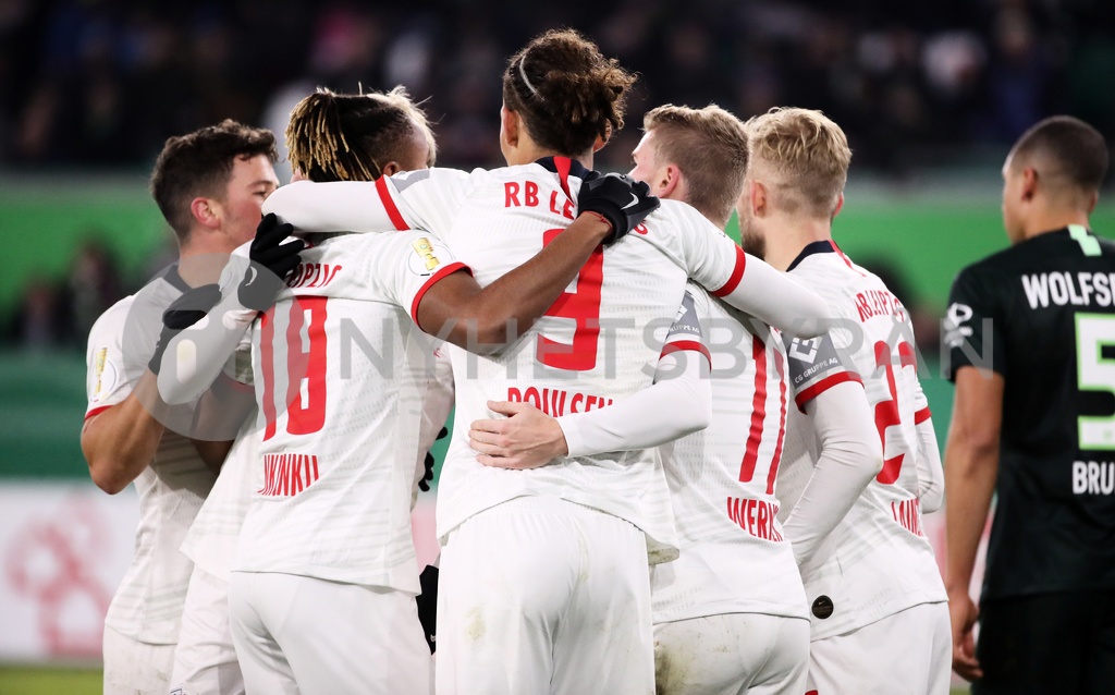 Wolfsburg RB Leipzig / Fussball DFB Pokal Wolfsburg, 30.10.2019