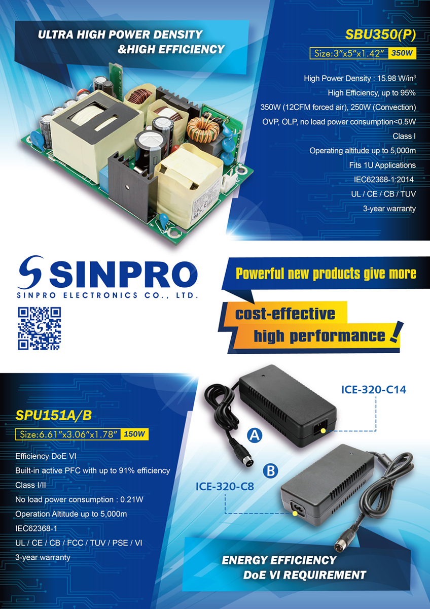 New Sinpro Electronic Products at Beta Dyne Beta Dyne
