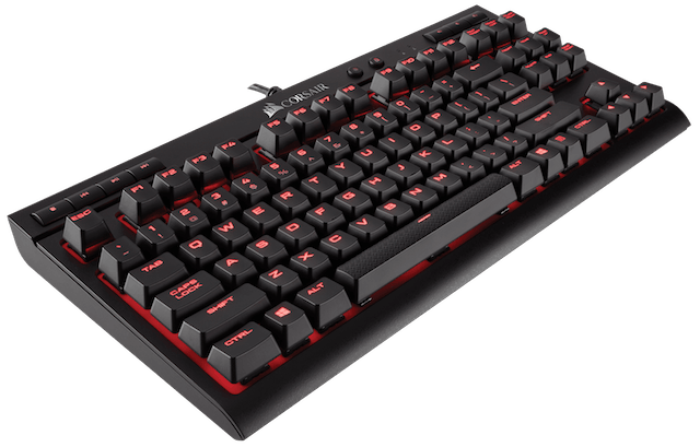 CORSAIR launches tenkeyless K63 CHERRY MX Red mechanical gaming keyboard