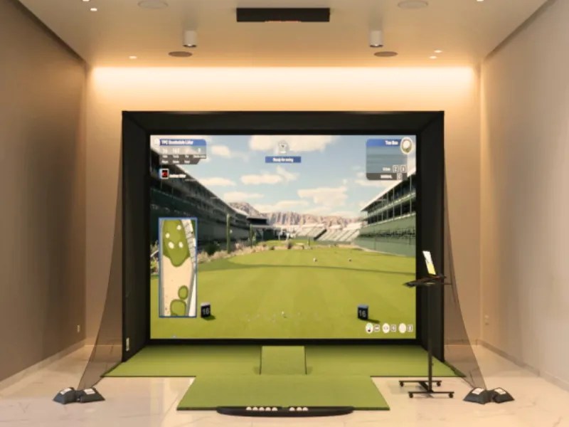 What is an Ideal Ceiling Height for Golf Simulator?