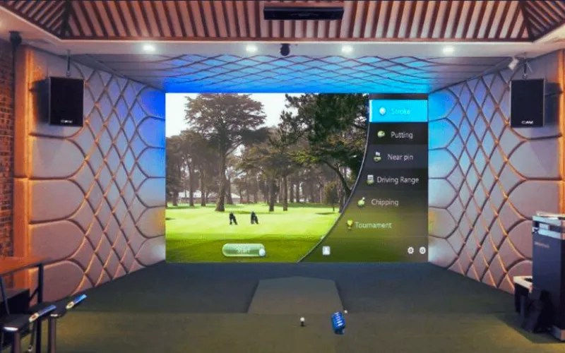 What is an Ideal Ceiling Height for Golf Simulator?