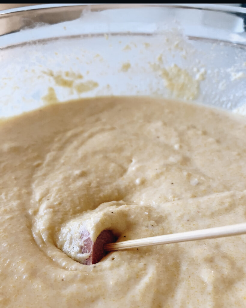 Casey's Corner Inspired Corn Dog Nuggets • Bethany Vinton