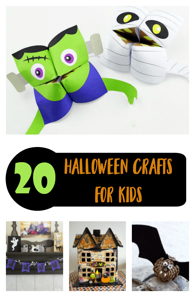 20 Cute Halloween Crafts for Kids Beth Bryan