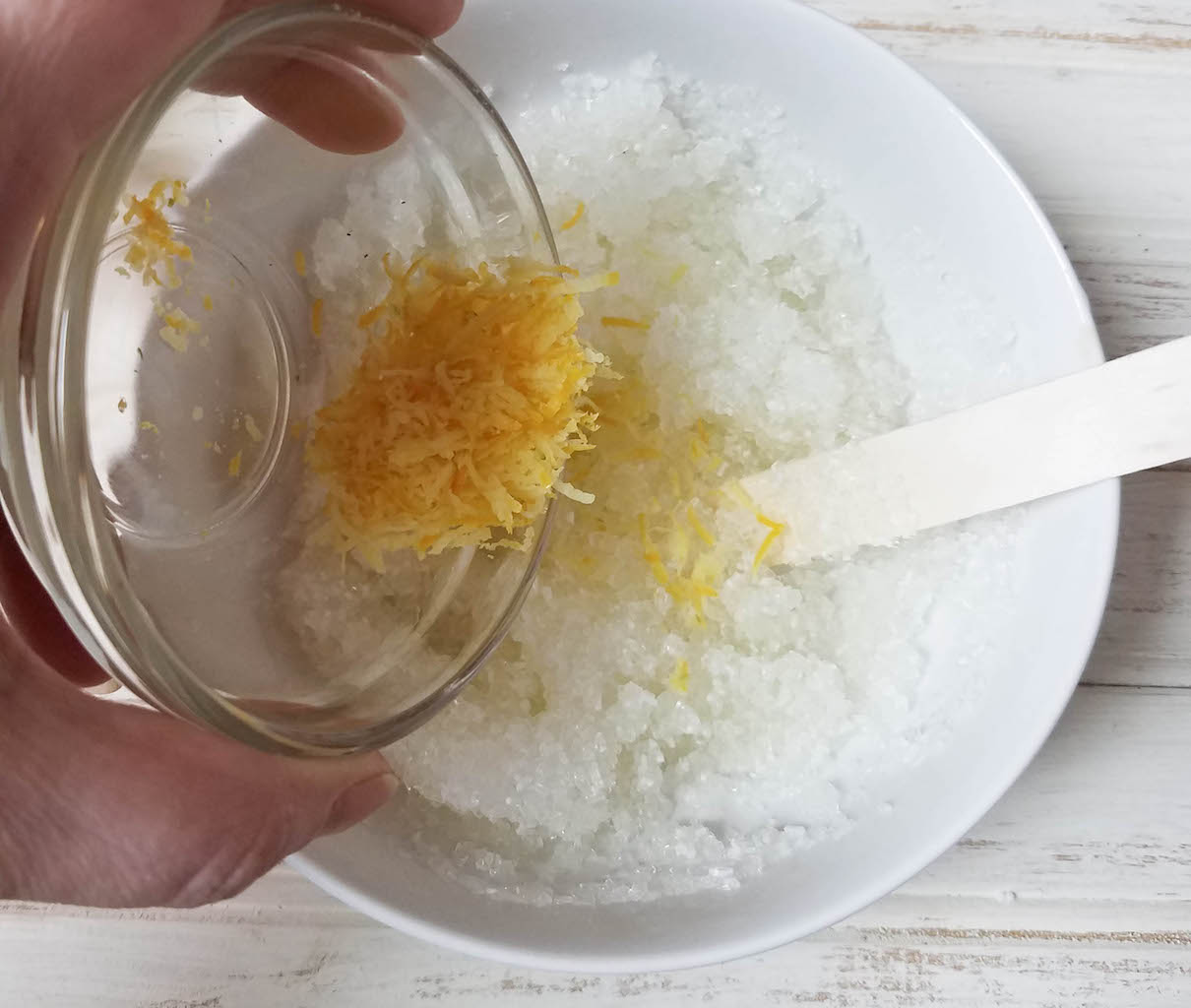 Lemon Zest Salt Scrub Beth Bryan