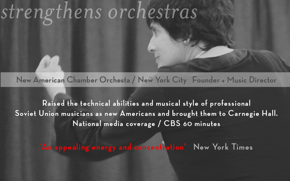 conductor Beth Cohen Conductor