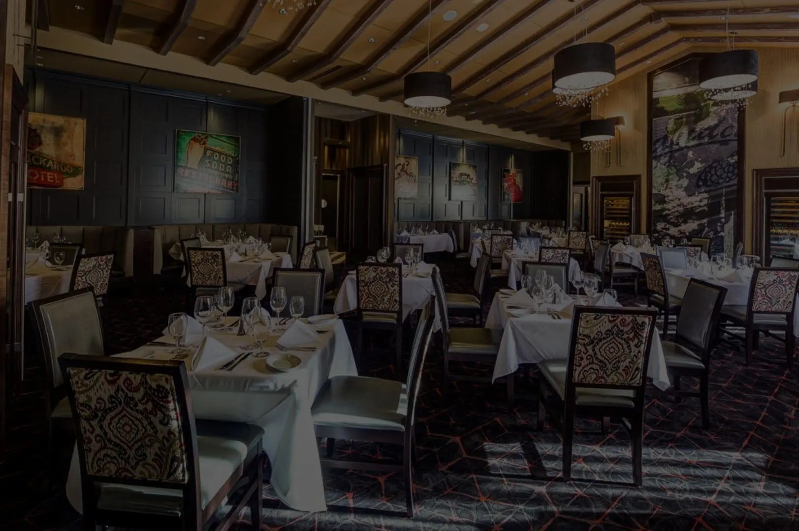 Ruth's Chris Steak House in Dallas Restaurant Design Beth Donner Design