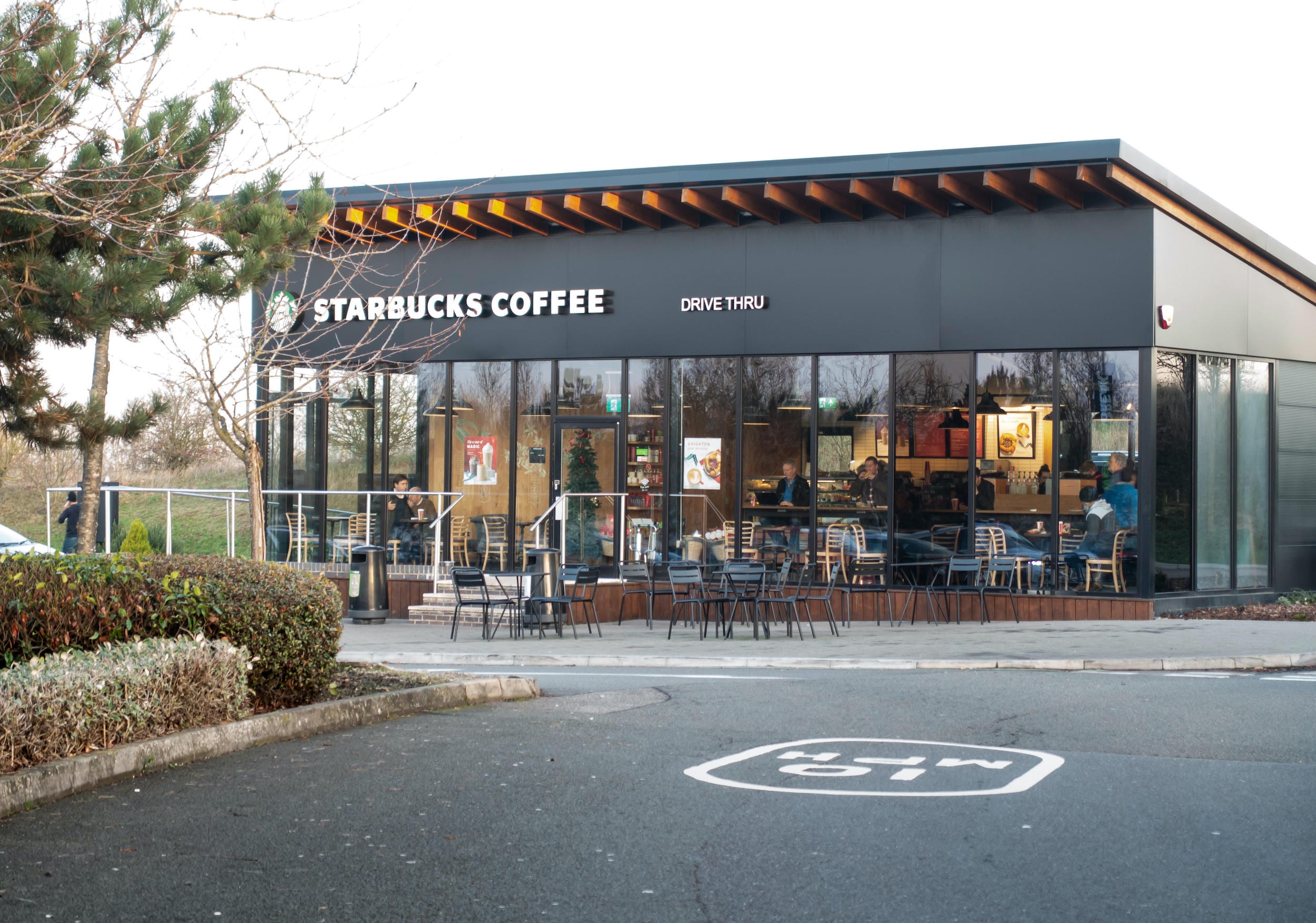 Drive Thru Coffee Shop, Merry Hill Shopping Centre, Dudley Bethell
