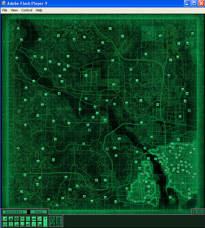 Fallout 3 Flash Map — модификация для Fallout 3 — Моды