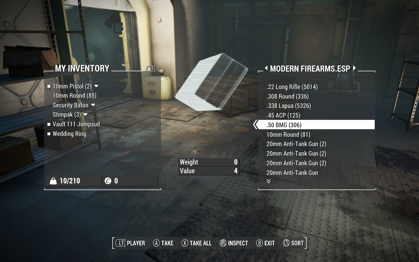 In Game ESP Explorer — модификация для Fallout 4 — Моды