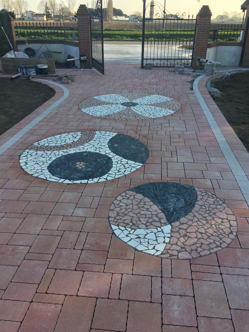 Pavimenti autobloccanti stile moderno