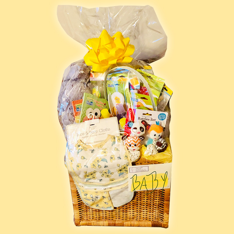 Custom Baby Basket Betsy's Baskets
