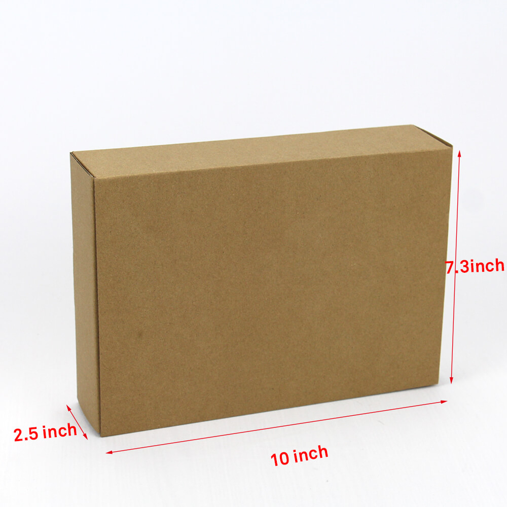 Cardboard Shipping Boxes 10 x7.3 x2.5 inch