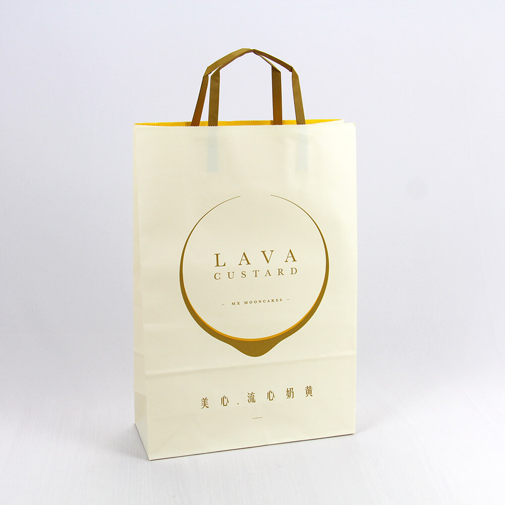 Custom Recycled Paper Bags L 9.8 x H 14.5 xD4 inch Better Package