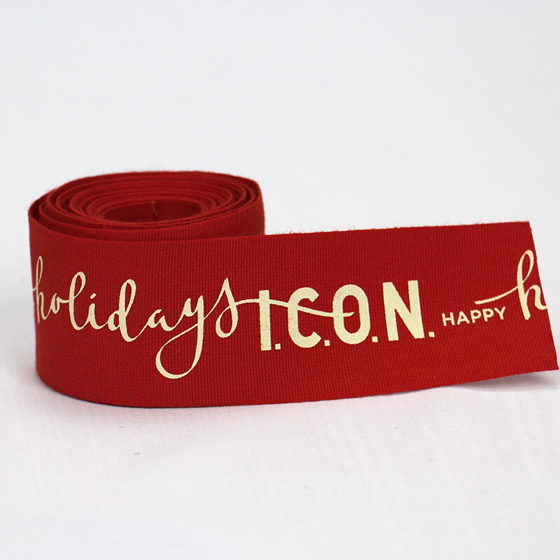Custom Printed Ribbon for Gift Packaging