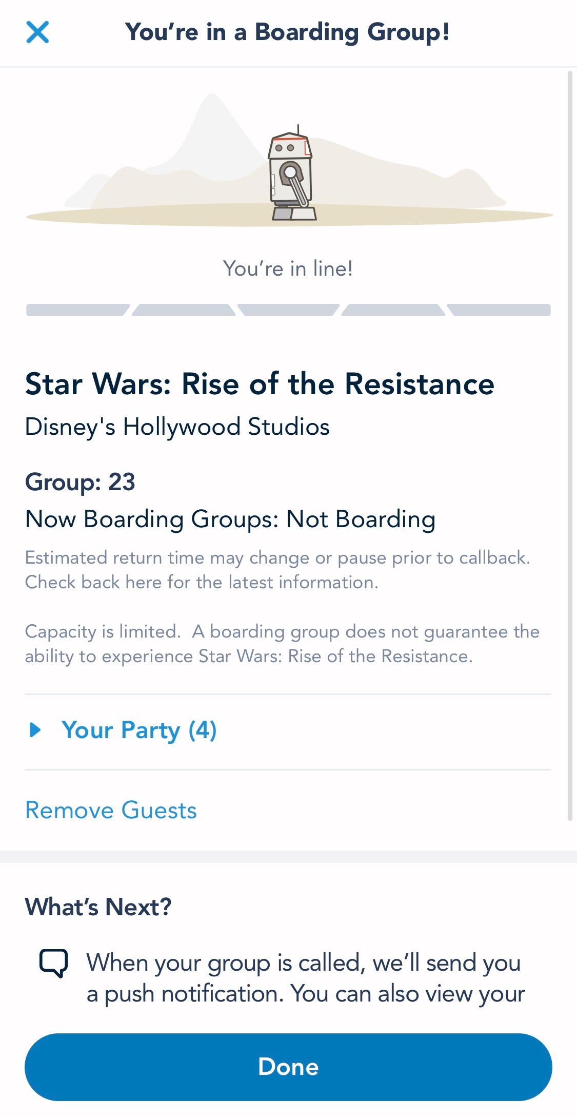 How to Get a Boarding Group for Star Wars Rise of the Resistance at