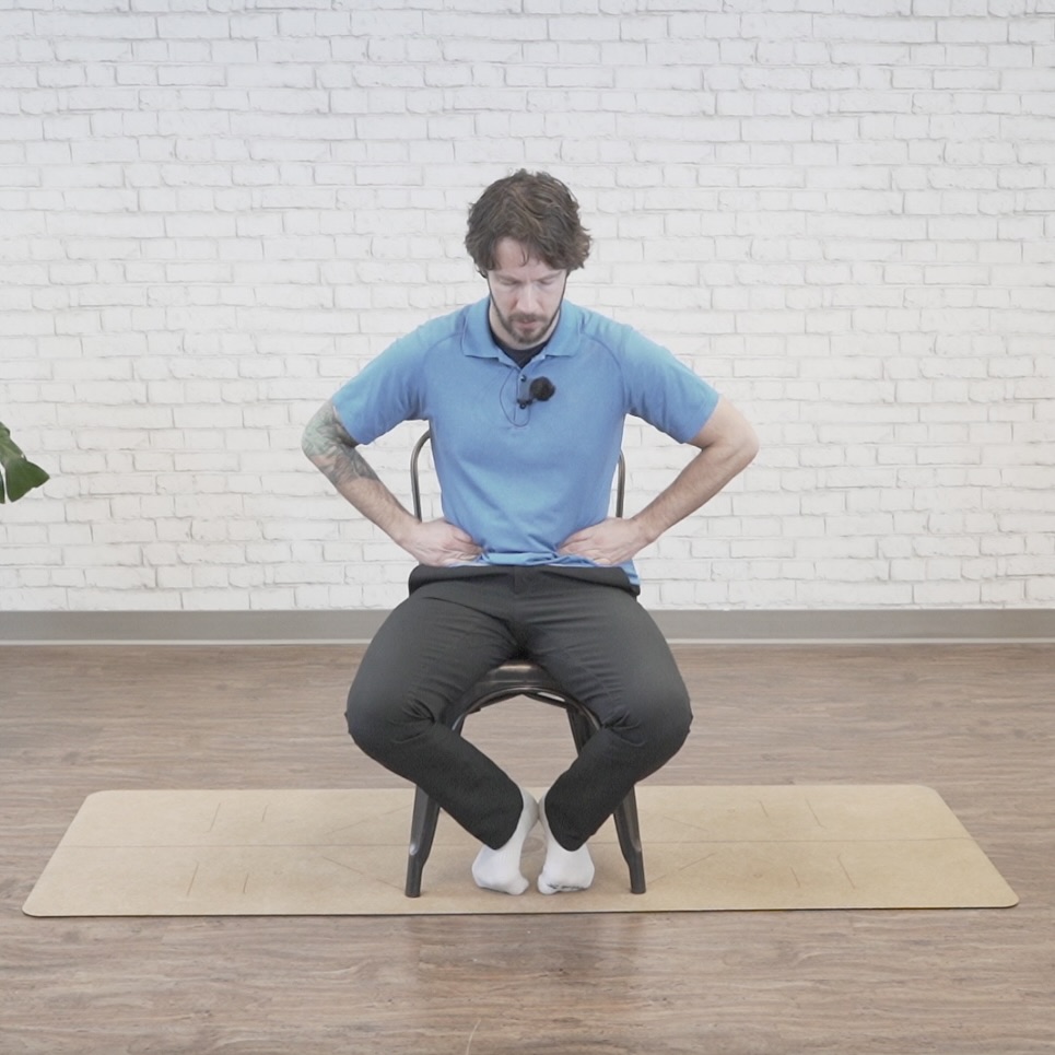 Easy 10 Minute Seated Core Exercise Routine For Seniors (Free PDF