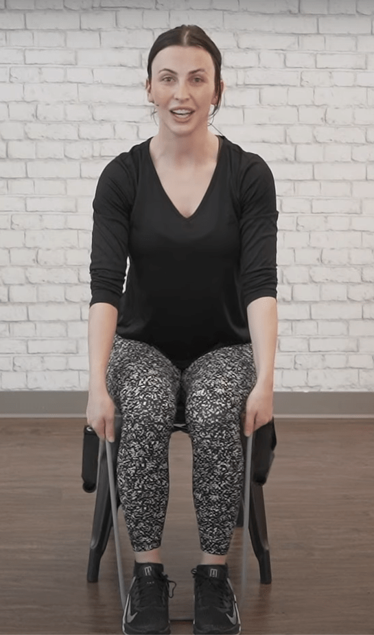 Seated Resistance Band Exercises—With PDF & Video Workout!