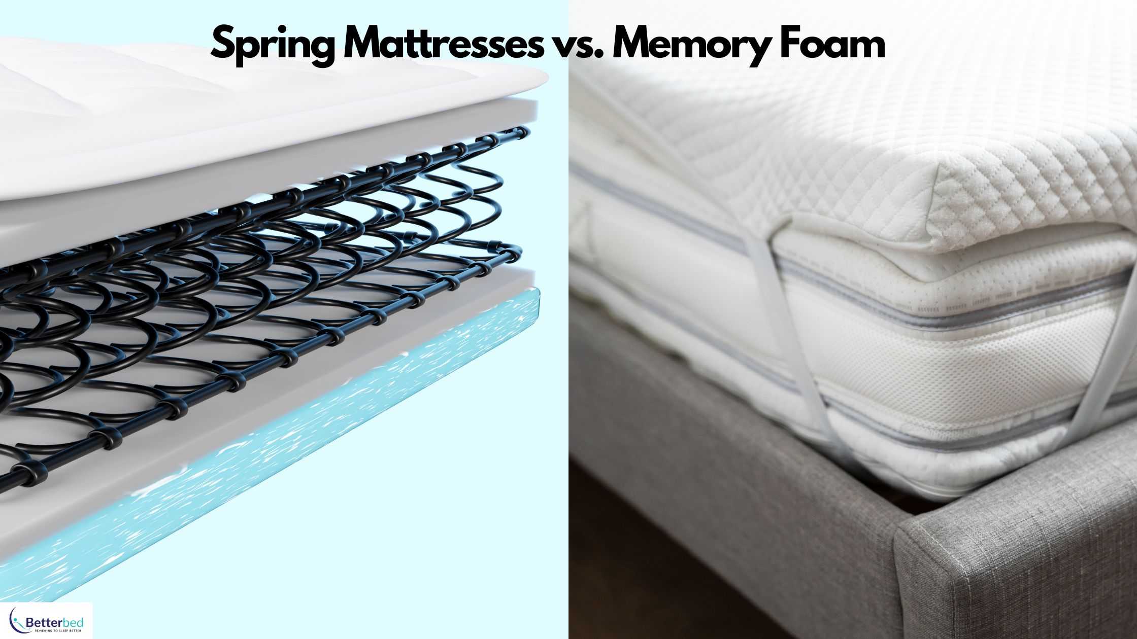 Spring Mattresses vs. Memory Foam Pros and Cons