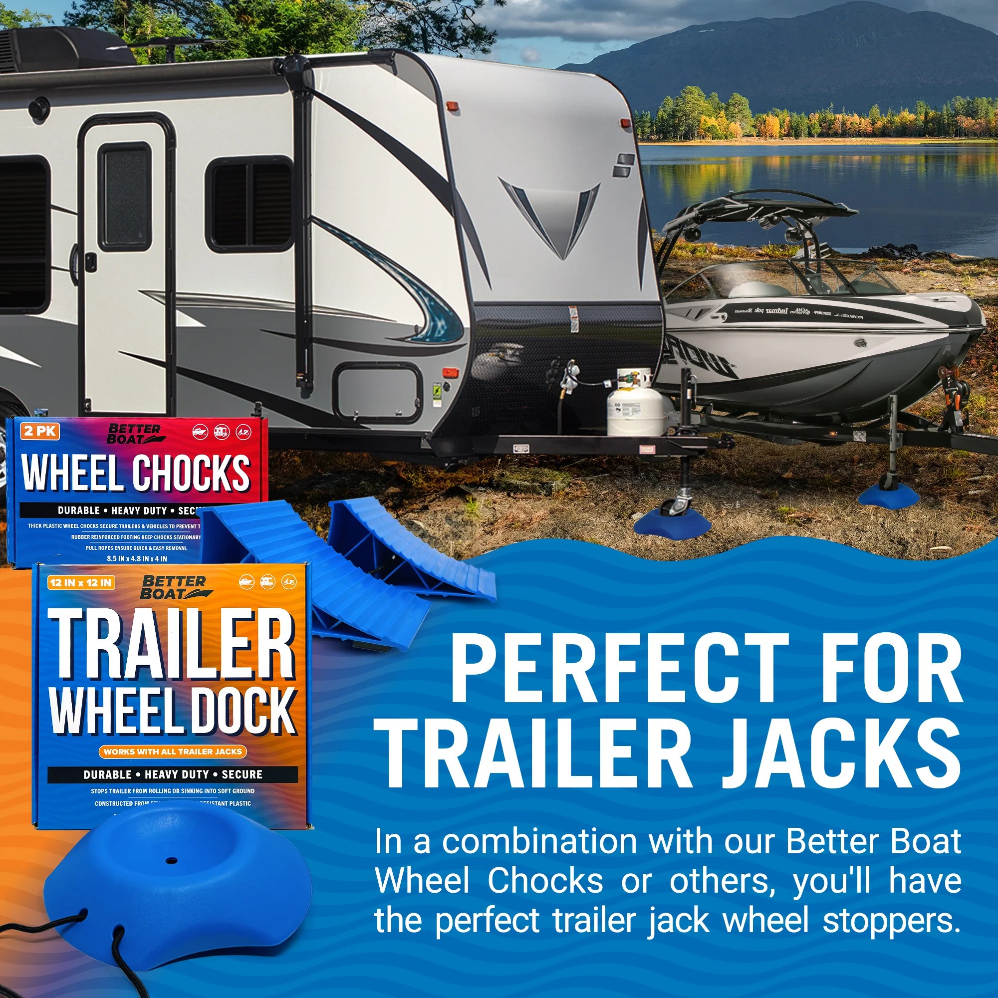 Boat Trailer Wheel Dock Better Boat